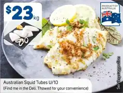 Foodland Australian Squid Tubes offer