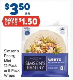 Foodland Simson's Pantry Mini offer