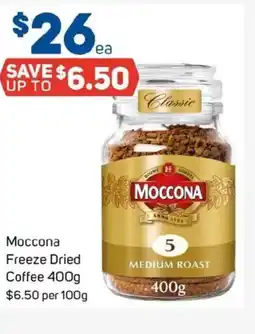 Foodland Moccona Freeze Dried Coffee offer