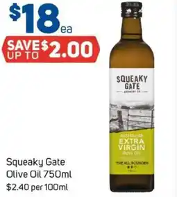 Foodland Squeaky Gate Olive Oil offer