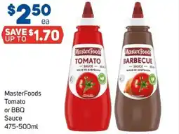 Foodland MasterFoods Tomato or BBQ Sauce offer