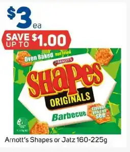 Foodland Arnott's Shapes or Jatz offer