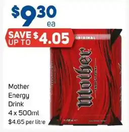 Foodland Mother Energy Drink offer