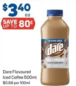 Foodland Dare Flavoured Iced Coffee offer