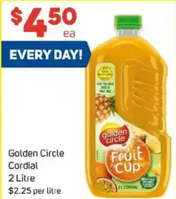Foodland Golden Circle Cordial offer