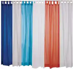 Cheap as Chips H&G Voile Curtain 6 Assorted Colours offer