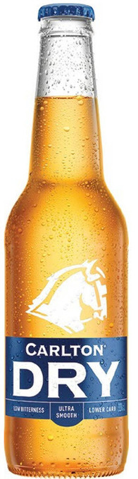 Carlton dry stubbies 330ml 24 pack