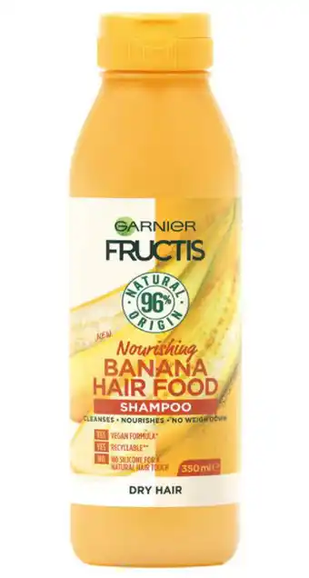 Chemist Warehouse Garnier fructis nourishing banana hair food shampoo 350ml offer