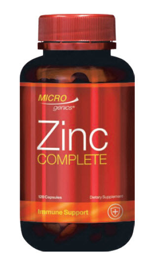 Chemist Warehouse Microgenics zinc complete 120 capsules offer