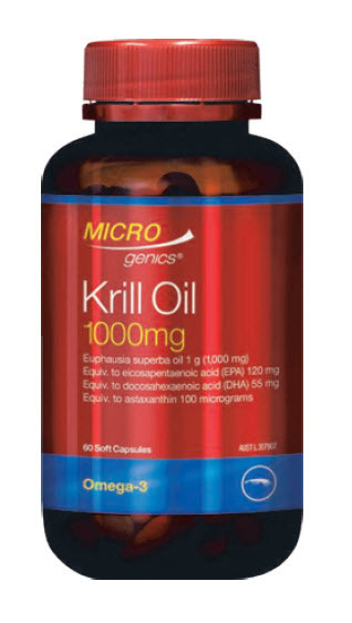 Chemist Warehouse Microgenics krill oil 1000mg 60 capsules offer