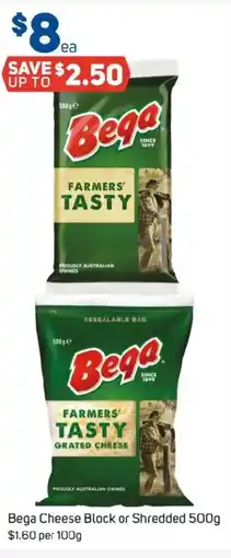 Foodland Bega Cheese Block or Shredded offer