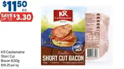 Foodland KR Castlemaine Short Cut Bacon offer