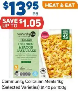 Foodland Community Co Italian Meals offer