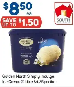 Foodland Golden North Simply Indulge Ice Cream offer