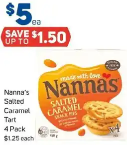 Foodland Nanna's salted caramel Tart offer