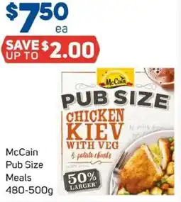 Foodland McCain Pub Size Meals offer