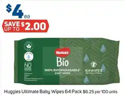 Foodland Huggies Ultimate Baby Wipes offer