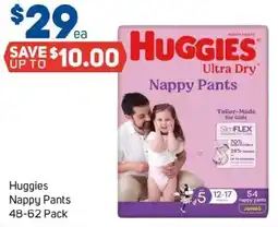 Foodland Huggies nappy pants offer
