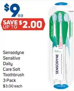 Foodland Sensodyne Sensitive Daily Care Soft Toothbrush offer