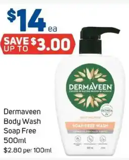 Foodland Dermaveen Body Wash Soap Free offer
