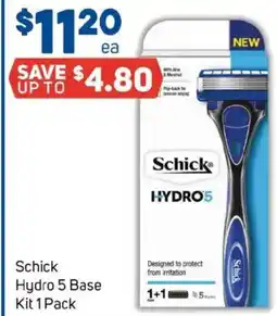 Foodland Schick Hydro 5 Base Kit offer