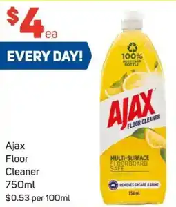 Foodland Ajax Floor Cleaner offer