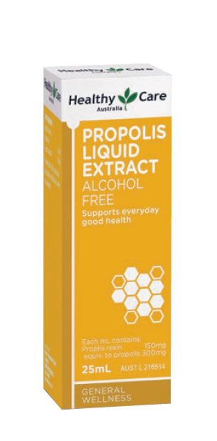 Chemist Warehouse Healthy care propolis liquid extract alcohol free 25ml offer