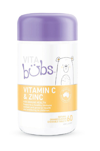 Chemist Warehouse Vita bubs vitamin c & zinc 60 chewable tablets offer