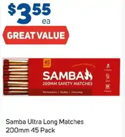 Foodland Samba Ultra Long Matches offer
