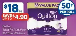 Foodland Quilton Toilet Rolls offer