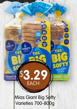 Spudshed Mias Giant Big Softy Varieties offer