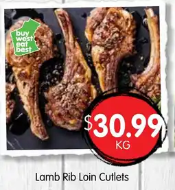 Spudshed Lamb Rib Loin Cutlets offer