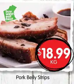 Spudshed Pork Belly Strips offer