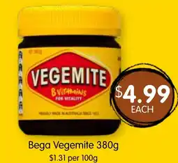 Spudshed Bega Vegemite offer