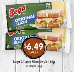 Spudshed Bega Cheese Slices 24pk offer