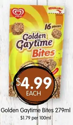 Spudshed Golden Gaytime Bites offer