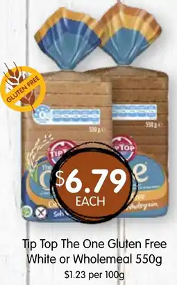 Spudshed Tip Top The One Gluten Fr White or Wholemeal offer