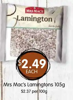Spudshed Mrs Mac's Lamingtons offer