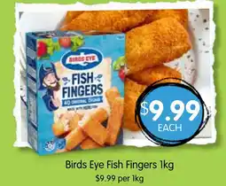 Spudshed Birds Eye Fish Fingers offer