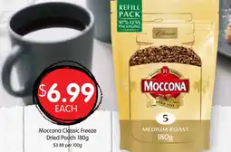 Spudshed Moccona Classic Freeze Dried Pouch offer
