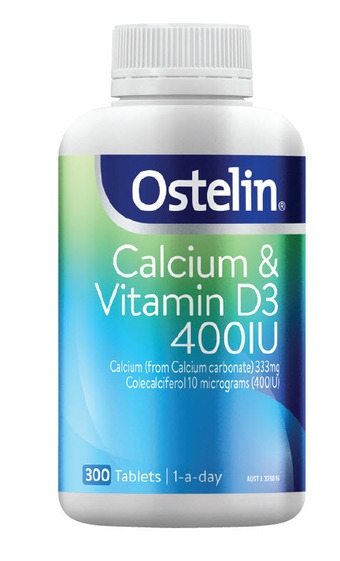 Chemist Warehouse Ostelin calcium & vitamin d3 400iu 300 tablets offer