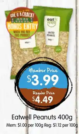 Spudshed Eatwell Peanuts offer