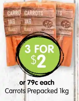 Spudshed Carrots Prepacked offer