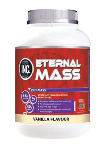 Inc eternal mass vanilla flavour 2kg