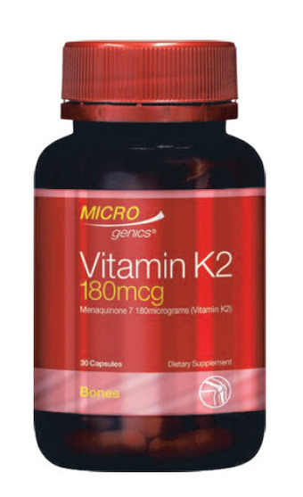 ePharmacy Microgenics vitamin k2 180mcg 30 capsules offer