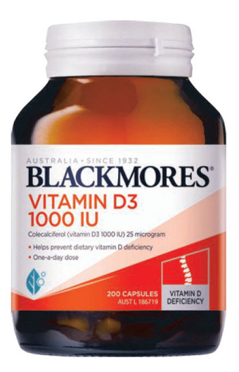 ePharmacy Blackmores vitamin d3 1000 iu 200 capsules offer
