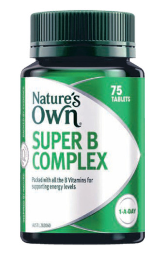 Nature’s own super b complex 75 tablets
