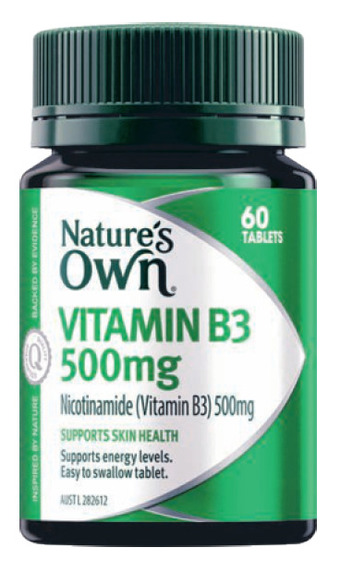 ePharmacy Nature’s own vitamin b3 500mg 60 tablets offer