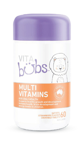 ePharmacy Vita bubs multi vitamins 60 chewable tablets offer