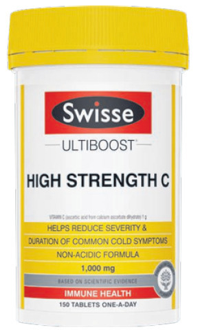 ePharmacy Swisse ultiboost high strength c 150 tablets offer